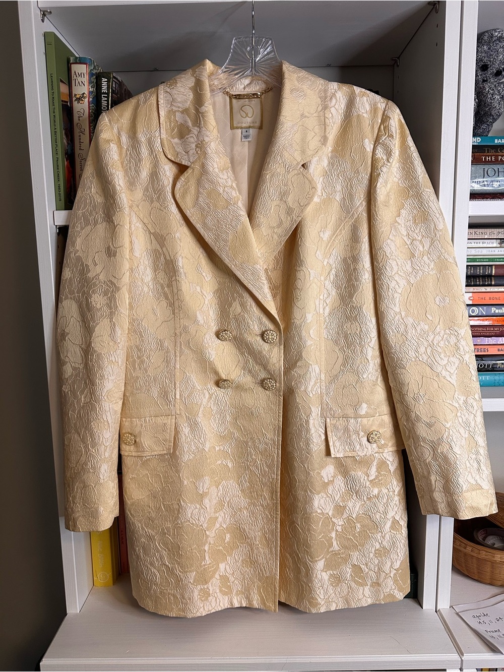St. John Couture Silk floral Blazer.  Size 8